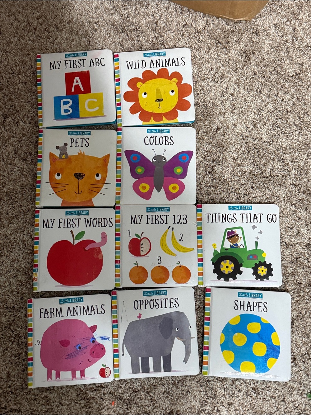 Board Book Set - Colors & Animals (Multicolor)